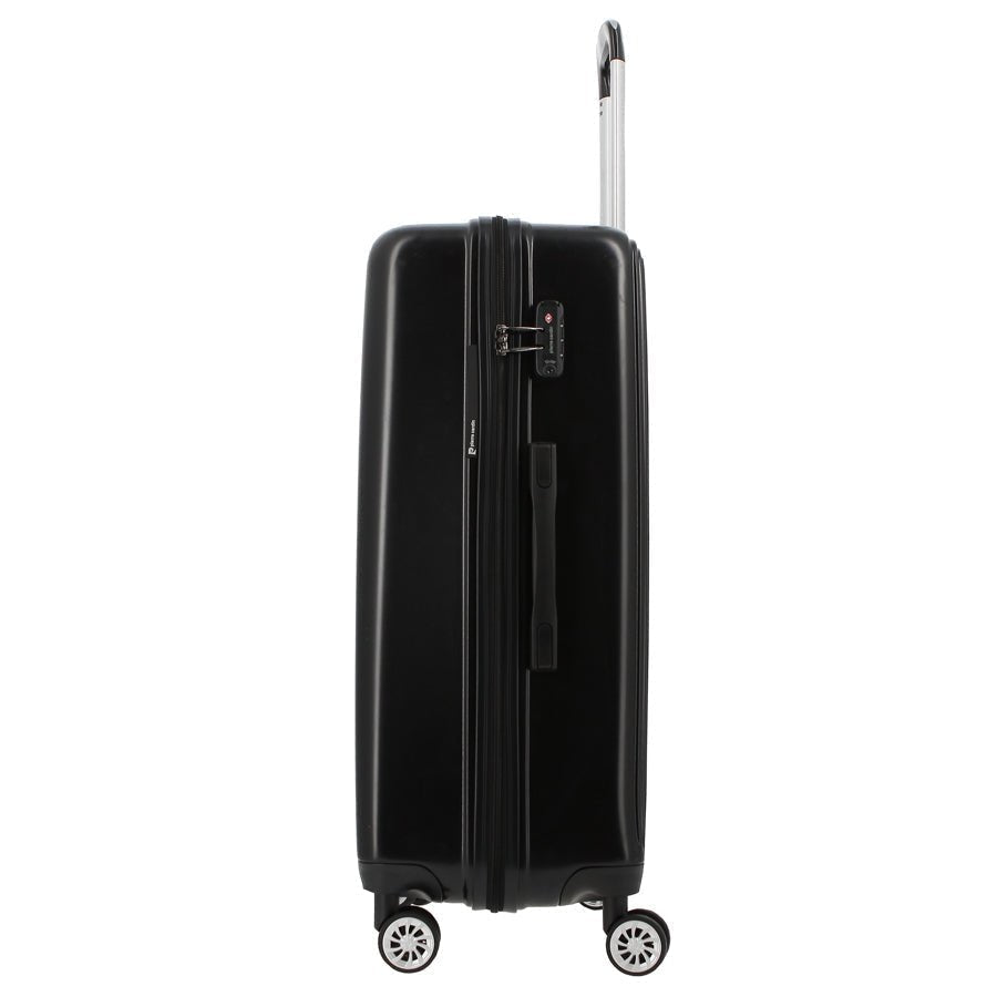 Pierre Cardin Paris Venise Black Trolley Case | Large-Suitcases