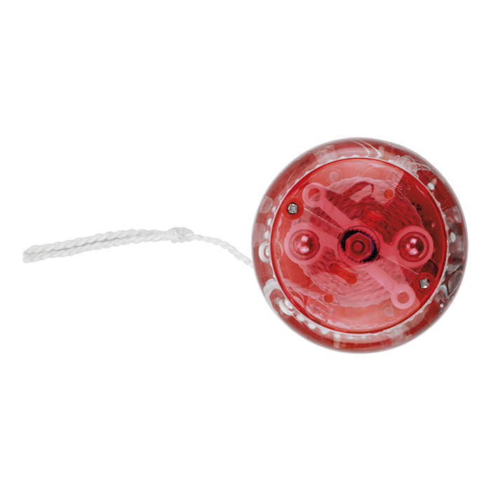 BH3783 - Plastic Light Up Yo-Yo Red / STD / Regular - 