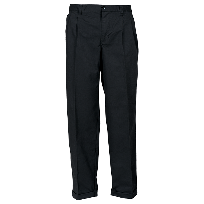 Poly Cotton Chino Black / 28 / Regular - Bottoms