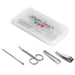 Prima Donna Manicure Set-Transparent/Frosted White-T