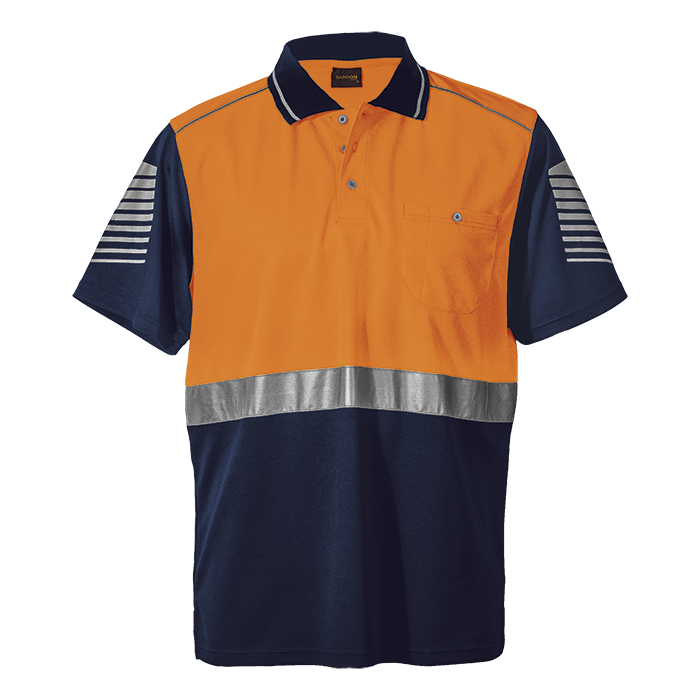 Raid Golfer  Safety Orange/Navy / SML / Regular - 