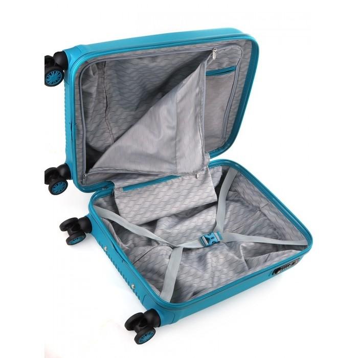 Rapido 54cm Cabin Spinner Blue-Suitcases