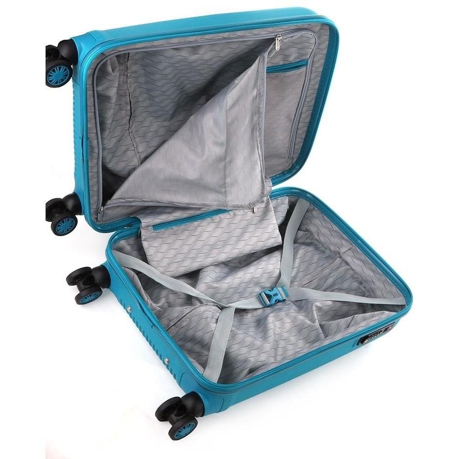 Rapido 65cm Spinner Blue-Suitcases