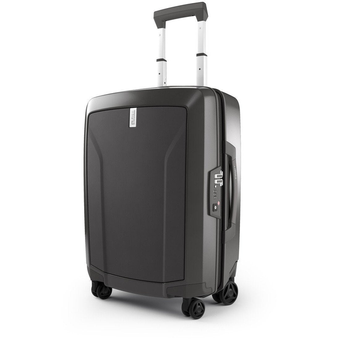 Revolve Wide-body Carry On Spinner Raven Grey-Suitcases