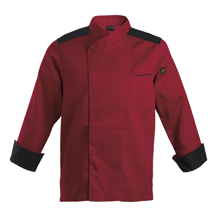 Roma Chef Jacket Red/Black / XS / Last Buy - Jackets