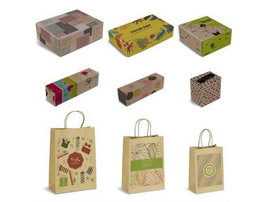 Sample Pack Branded Custom Kraft Packaging-Natural-NT