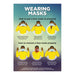 Saturn A1 Face Masks Poster (Set of 3)-Turquoise-TQ