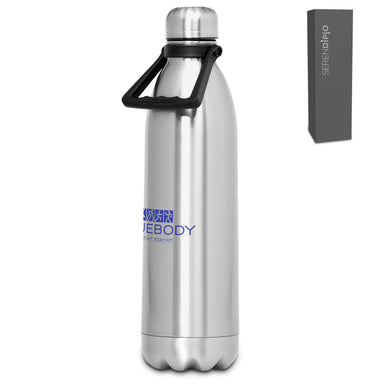 Serendipio Titan Vacuum Water Bottle - 1.8 Litre Silver / S