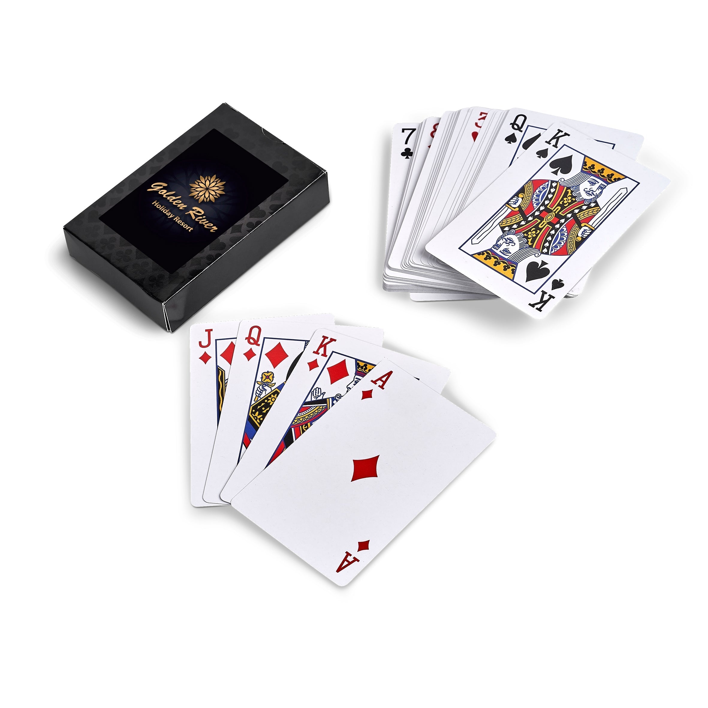 Sergio Playing Cards Set-Black-BL