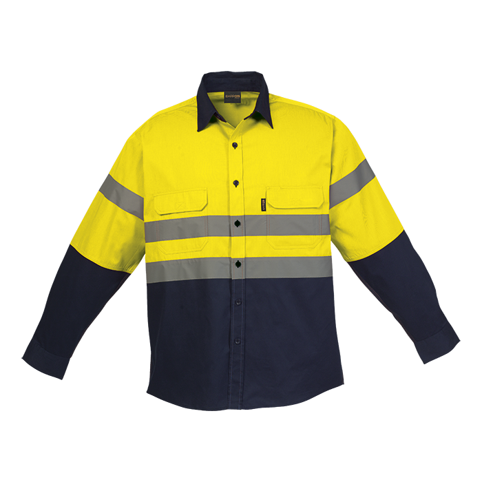 Shaft Safety Shirt Long Sleeve - High Visibility