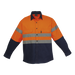 Shaft Safety Shirt Long Sleeve  Navy/Orange / SML / 