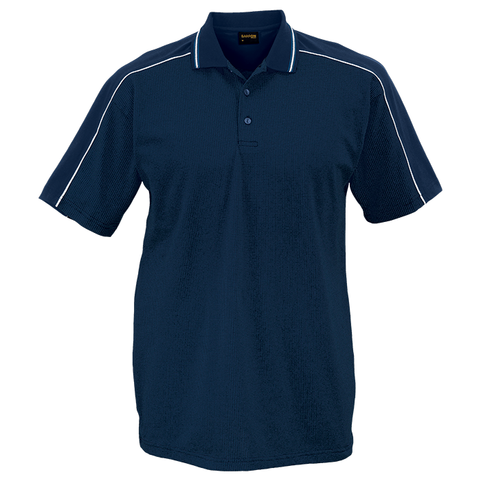 Shoulder Stripe Golfer  Navy / 3XL / Regular - Golf 