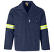 Site Premium Polycotton Jacket - Reflective Arms & Back - Yellow Tape-