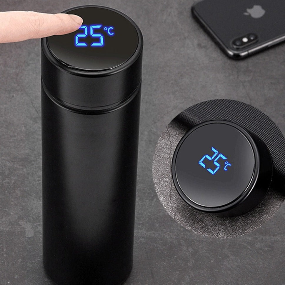 Smart Thermos Flask Bottle with Digital Temperature Display