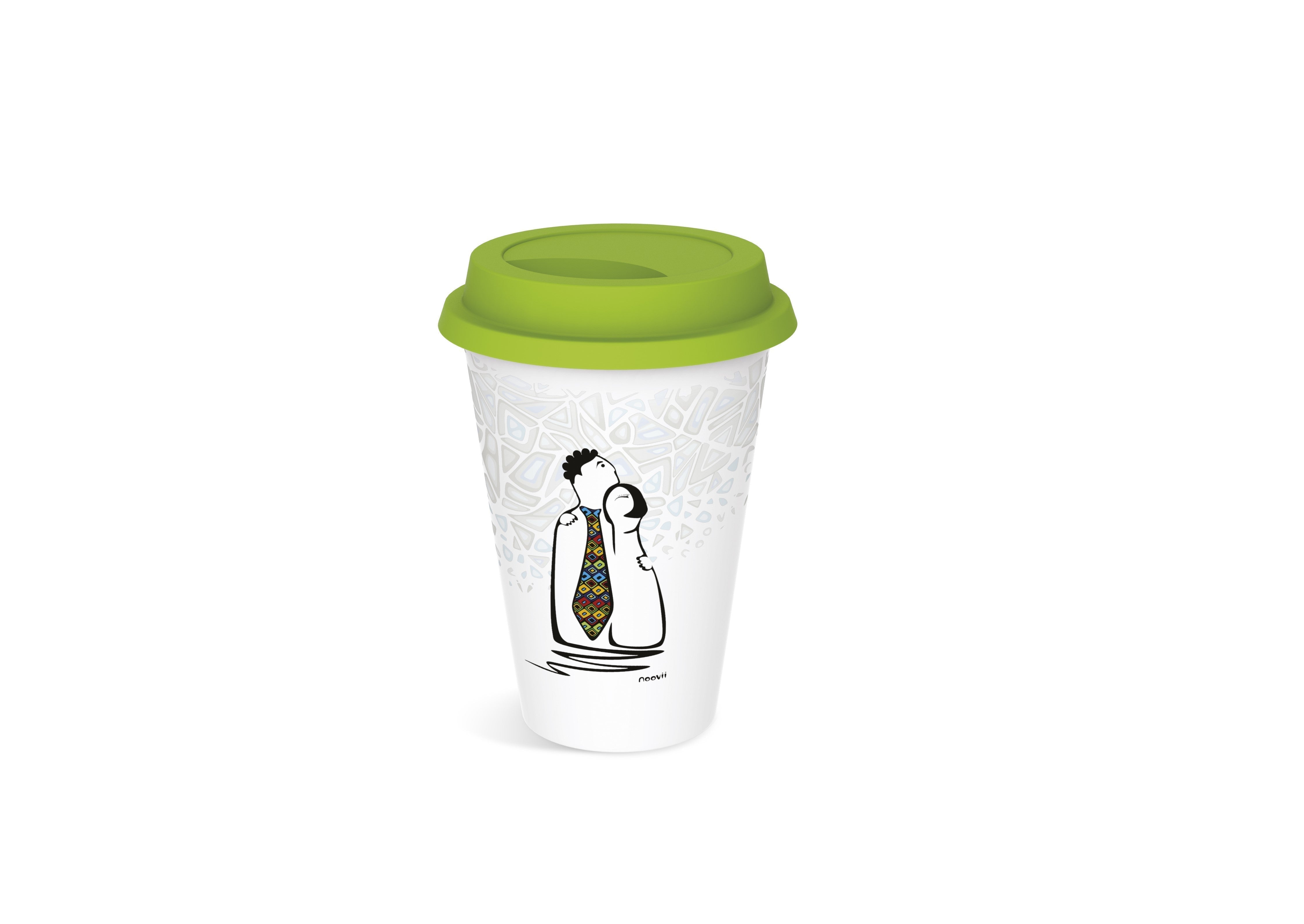 Mr & Mrs Smarty Pants Tumbler Lime / L