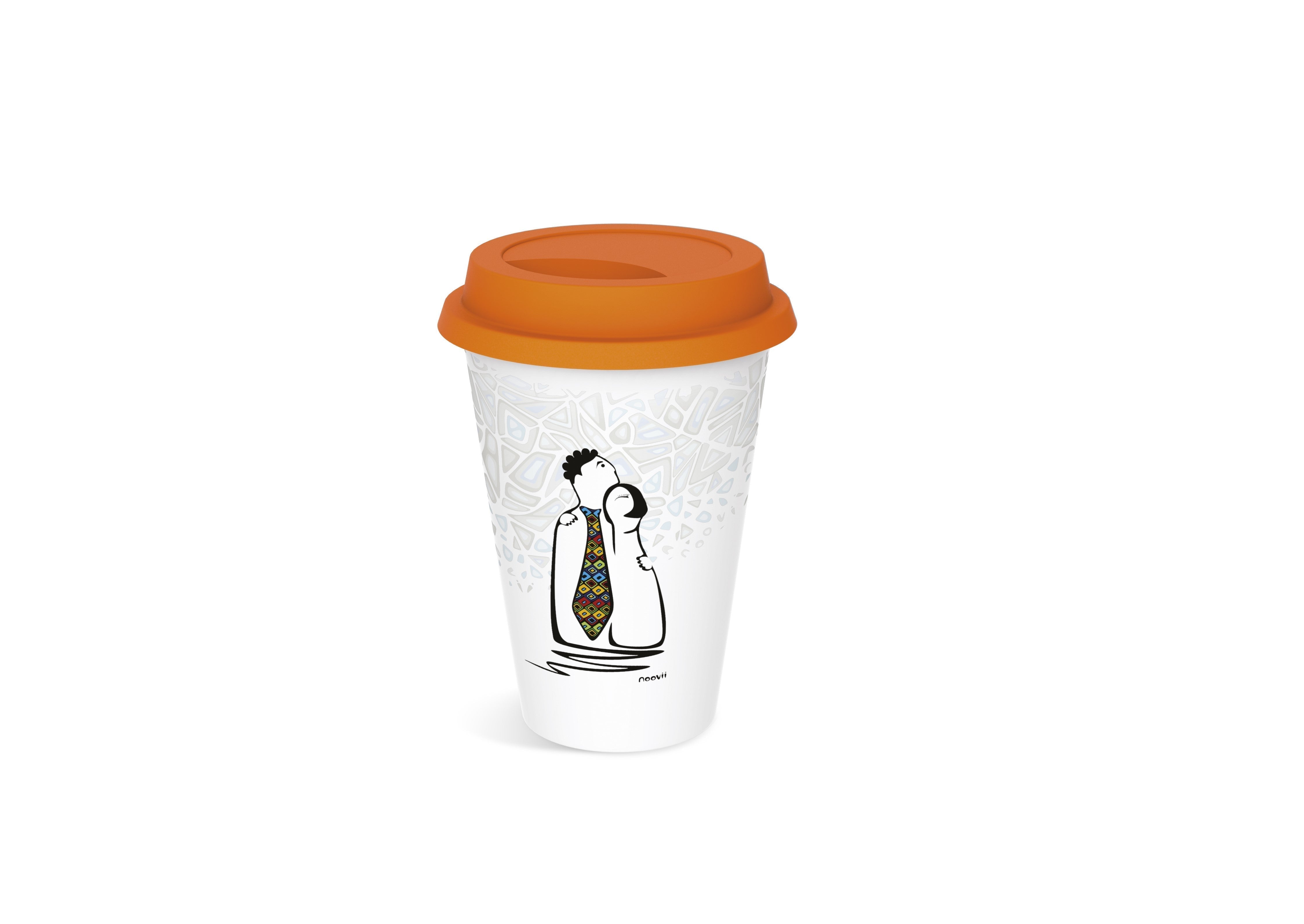 Mr & Mrs Smarty Pants Tumbler Orange / O