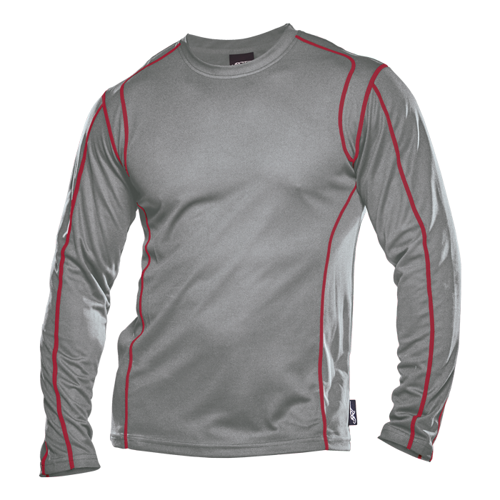 BRT Speedster Long Sleeve T-Shirt  Grey/Red / XS / 