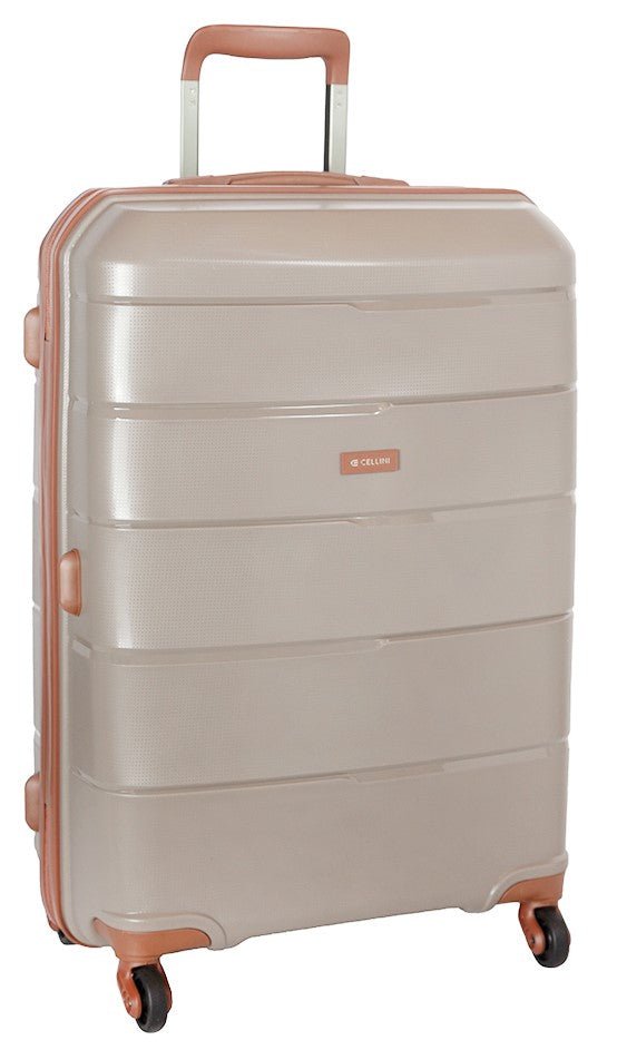 Spinn 650mm 4 Wheel Trolley Case | Grey-Suitcases