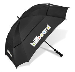 Gary Player Square Golf Umbrella-Black-BL