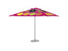 Sublimated Parasol Single Pole 3m x