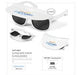 Sunscape Visor Sunglasses Solid White / SW