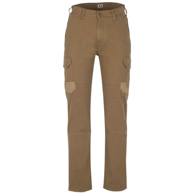 Super Strength Multi Pocket Work Trousers Dark Khaki / 42 - High Grade Bottoms