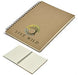 Okiyo Suru A4 Spiral Bound Hardcover Notebook-Natural-NT