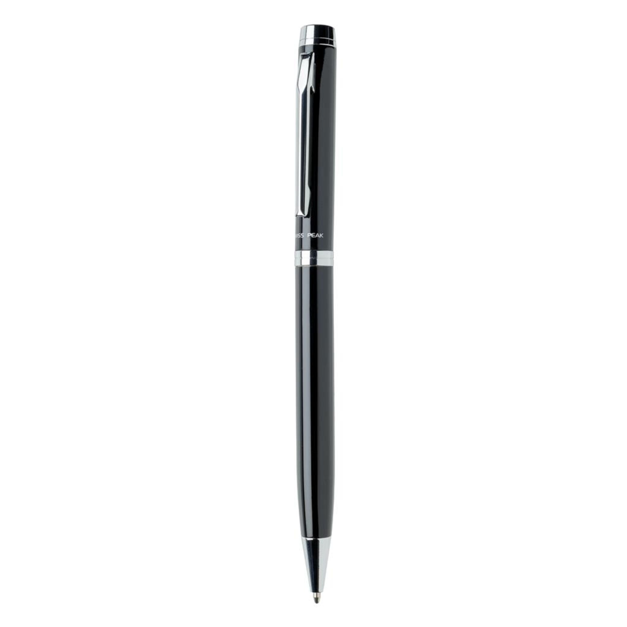 Black and silver pen