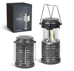 Swiss Cougar Sydney Lantern & Speaker-Gun Metal-GM