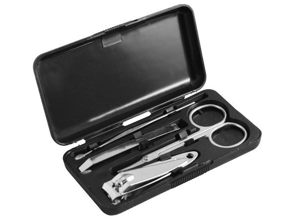 Thrift Manicure Set (4-Piece)-Manicure Tool Sets-Black