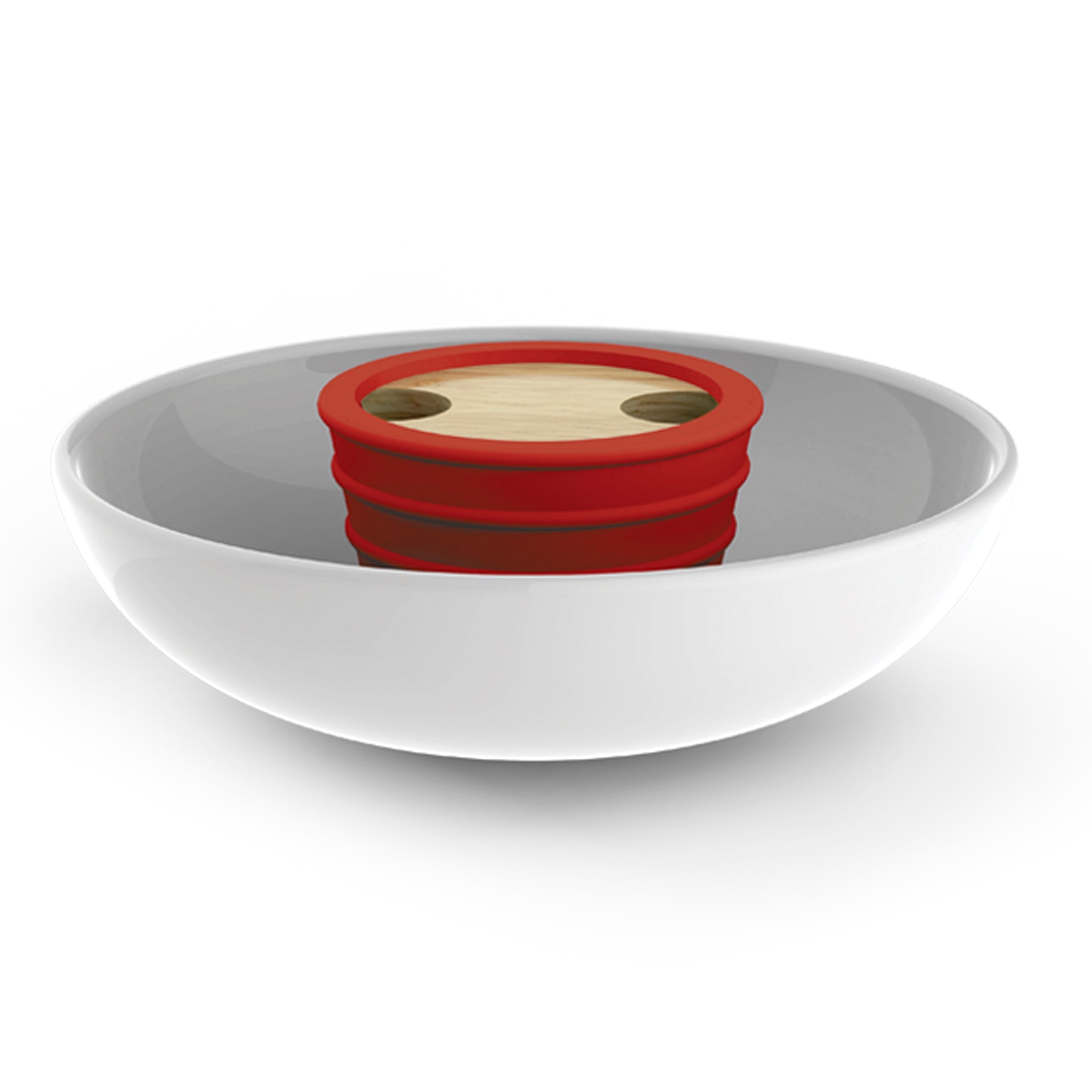 Topsy-Turvy Snack Set Red / R