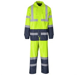 Torrent Two-Tone Hi-Viz Ref Polyester/PVC Rainsuit-