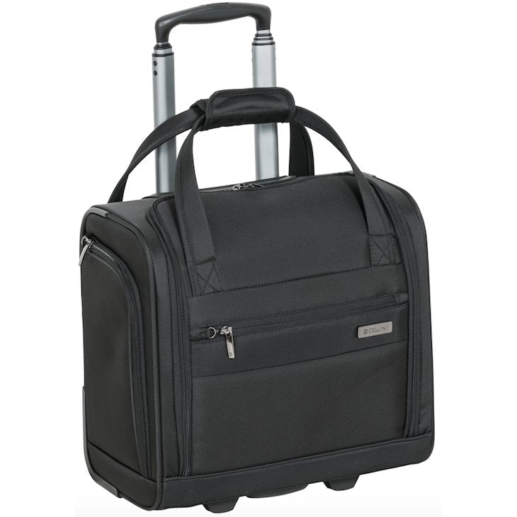 Under-seat Trolley Case with Anti-Scan Lining & Luggage Locks-Suitcases