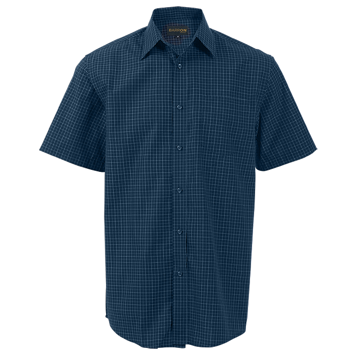 Union Lounge Short Sleeve Navy / SML / Regular - Shirts-Corporate