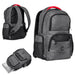 Valletta Laptop Backpack Grey / GY