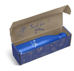 Wahoo Bottle in Bianca Custom Gift Box - Navy Only-