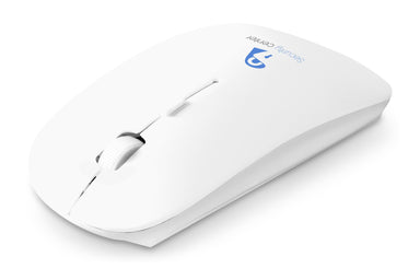 Wizz Wireless Optical Mouse - Solid White Only-