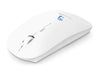 Wizz Wireless Optical Mouse - Solid White Only-