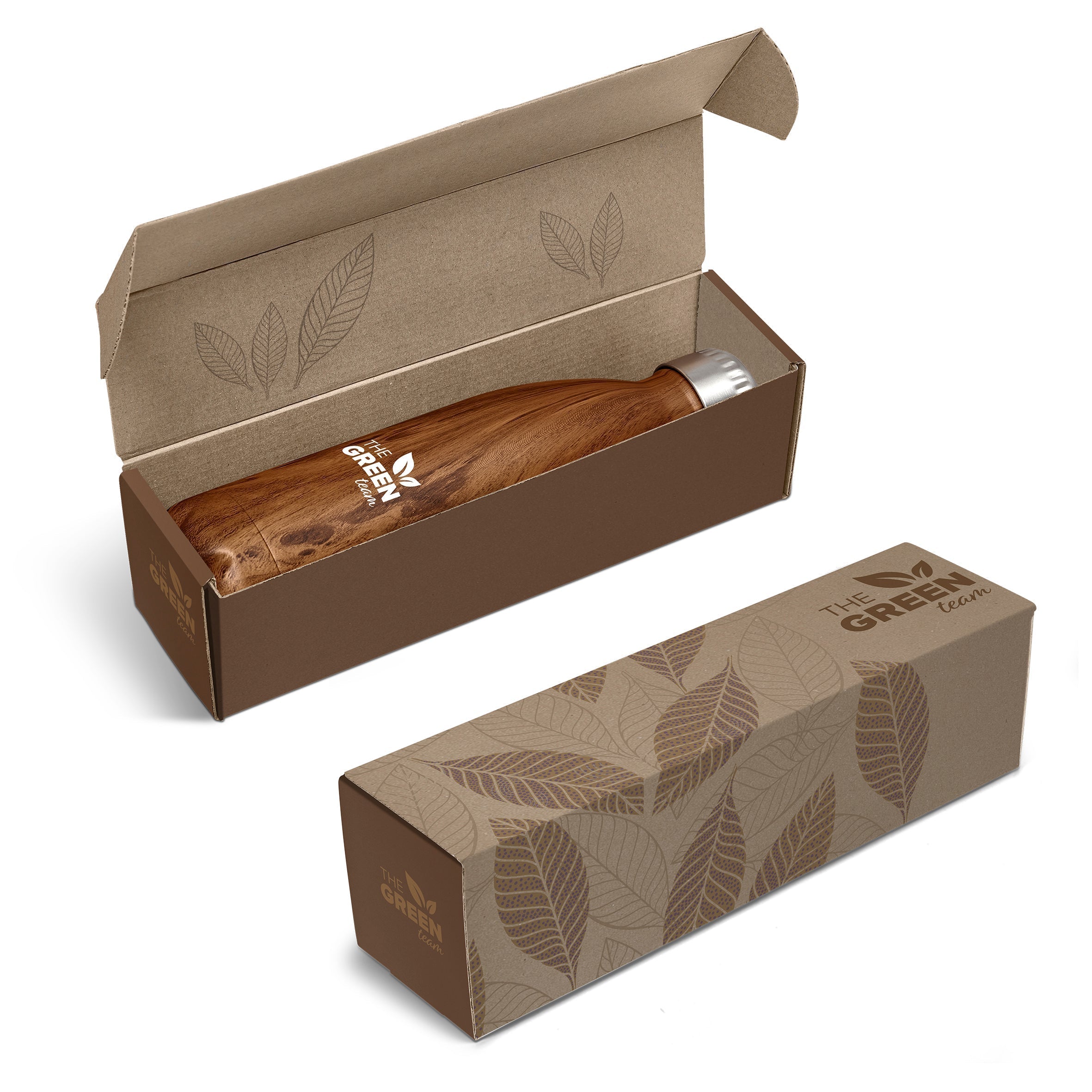 Woodbury Bottle in Bianca Custom Gift Box-Brown-BN