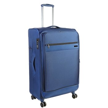 Xpress 53cm Carry On with Scanstop & USB port Blue-Suitcases