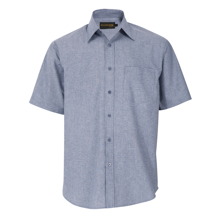 Mens Oxford Lounge Short Sleeve