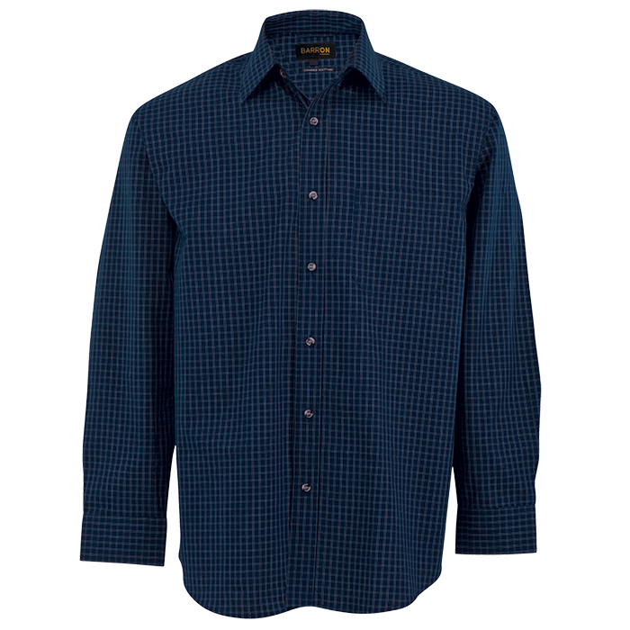 Mens Pioneer Check Lounge Long Sleeve