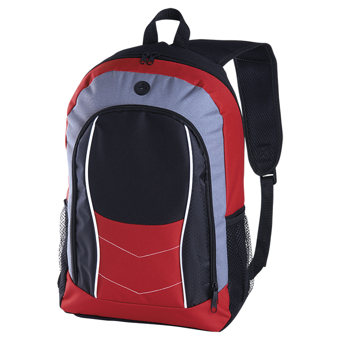 BB0163 - Arrow Design Backpack with Front Flap