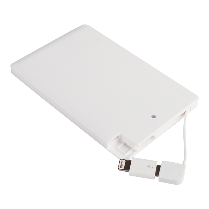 BE0065 - Card Style Powerbank - 2200 mAh