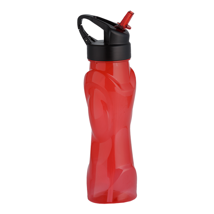 BW0072 - 570ml Curved Body Water Bottle Red / STD / Last Buy - Drinkware