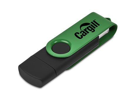 Shuffle Gyro Black Flash Drive – 32GB