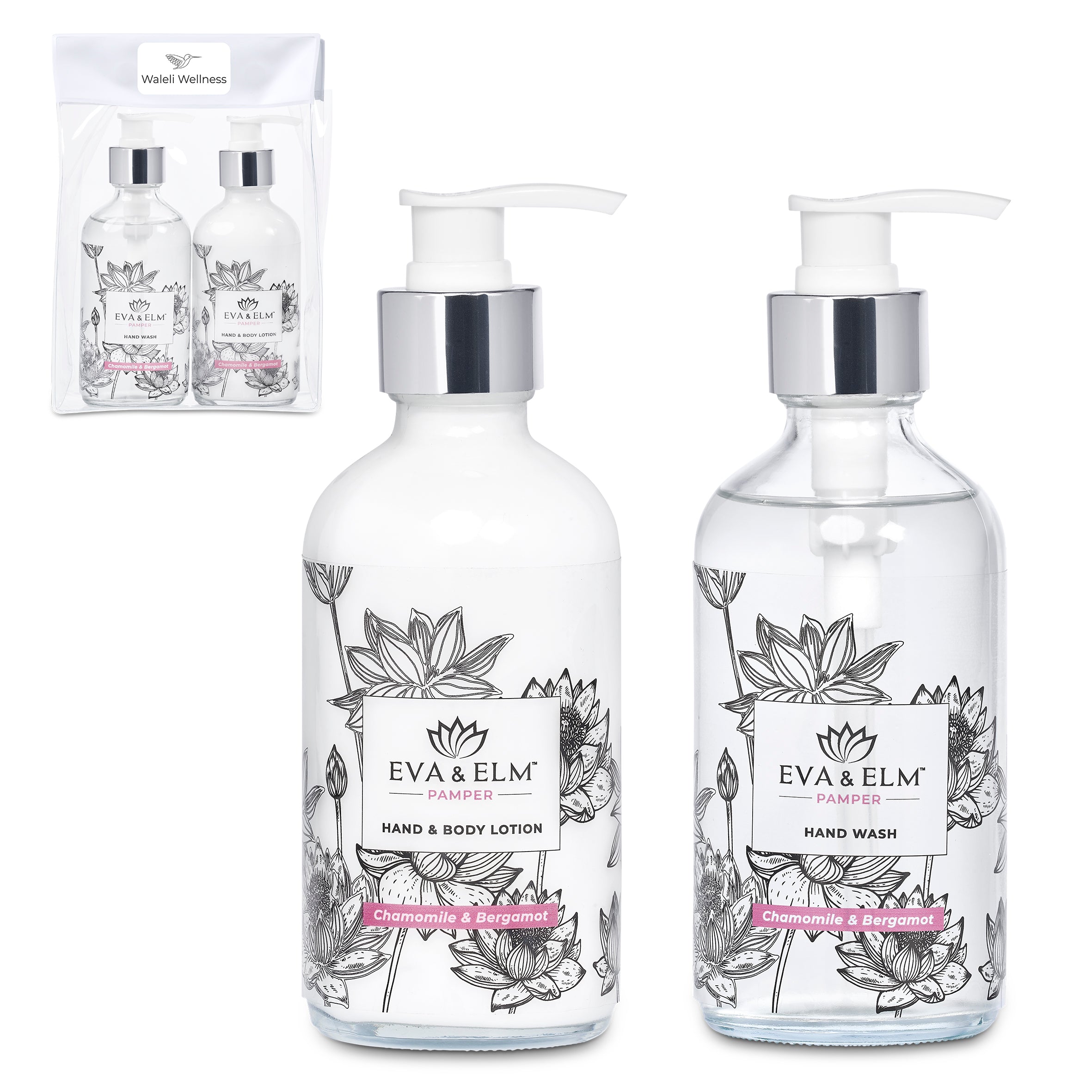 Eva & Elm Hand Wash & Hand Lotion Set