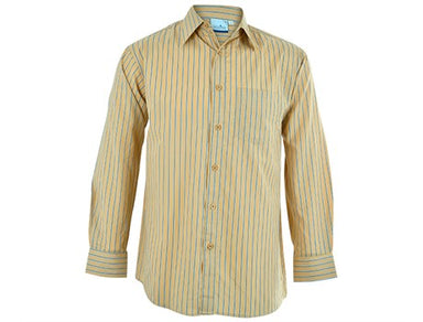 Finlay Long Sleeve Shirt - Stone Only-