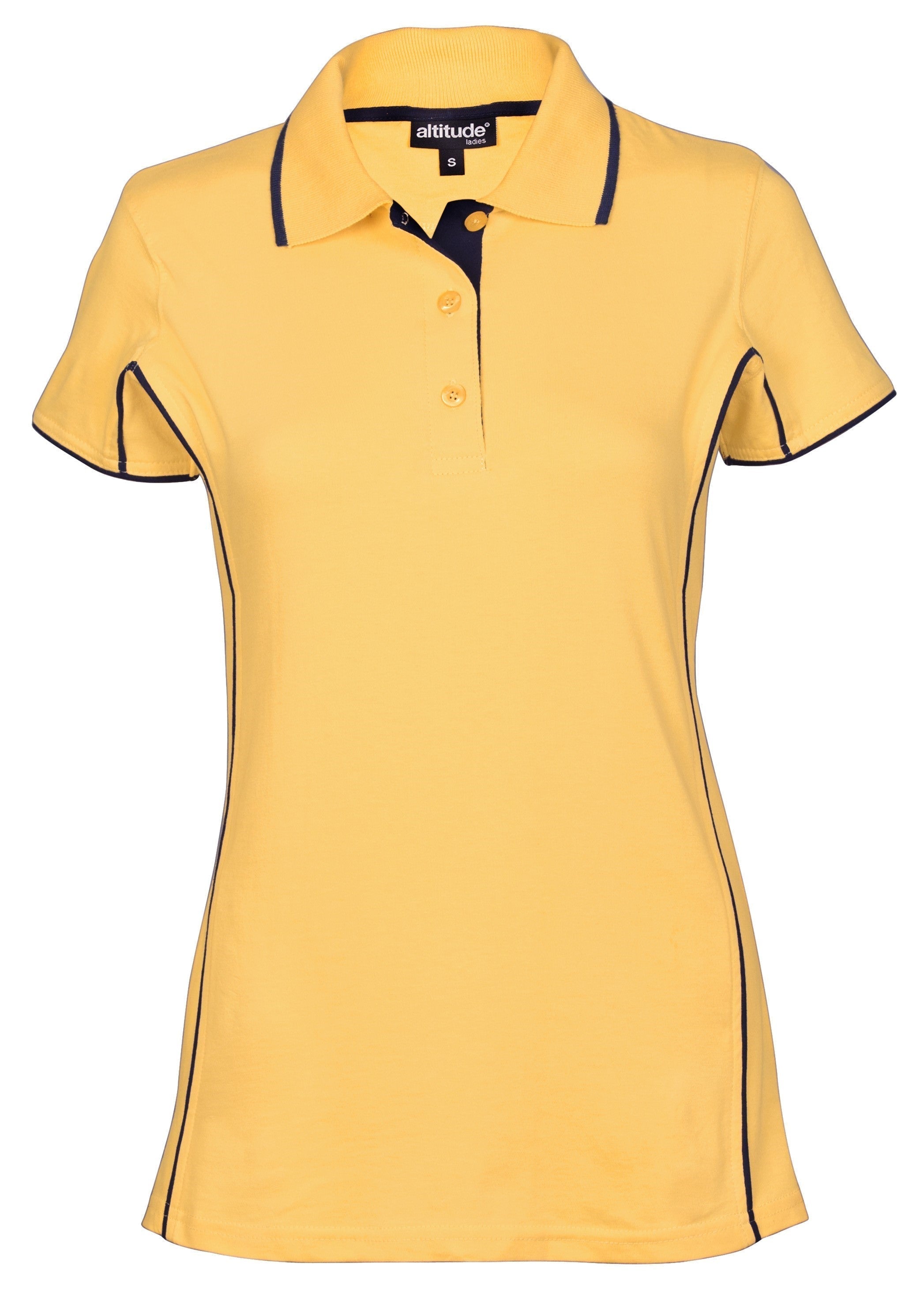 Ladies Denver Golf Shirt - Yellow Only-