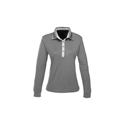 Ladies Long Sleeve Pensacola Golf Shirt - Navy Only-